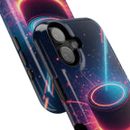 Neon Laser Hockey Puck Impact-Resistant Phone Case - Magnolia Wild SC