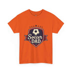 Retro Badge Style: The Vintage Soccer Dad Shield Tee