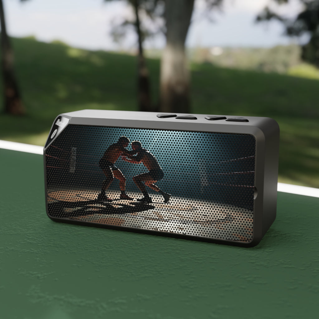 Jabba Bluetooth Speaker — Dark Photorealistic Wrestling Design Bluetooth Speaker - Magnolia Wild SC
