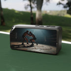 Jabba Bluetooth Speaker — Dark Photorealistic Wrestling Design Bluetooth Speaker - Magnolia Wild SC