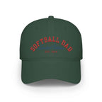 Personalized Softball Dad Baseball Cap — Limited Edition "Established [Year]"