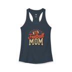 Football Mom Racerback Tank – Personalized Name & Number Option | Lightweight Women’s Football Tank Top - Magnolia Wild SC