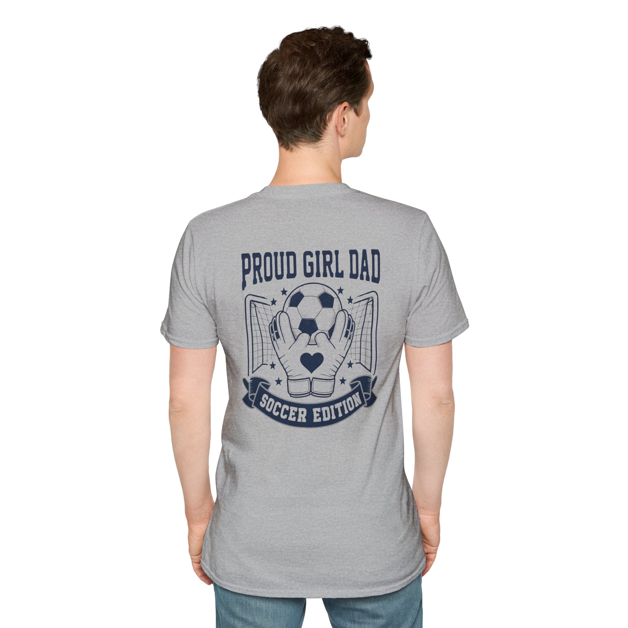Proud Girl Dad Soccer T-Shirt - Magnolia Wild SC