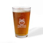 Custom Engraved 16oz Pint Glass — Team Logo & Player Signatures