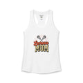 Lacrosse Mom Racerback Tank – Personalized Name & Number Option