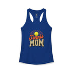 Mom Tennis Mom Racerback Tank – Personalized Name & Number Option | Lightweight Women’s Tennis Tank Top - Magnolia Wild SC