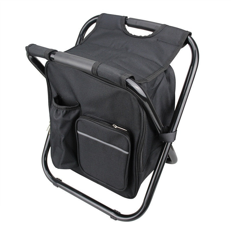 Double Shoulder Insulation Backpack Foldable Ice Pack Chair Oxford Cloth - Magnolia Wild SC