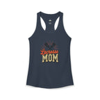 Lacrosse Mom Racerback Tank – Personalized Name & Number Option