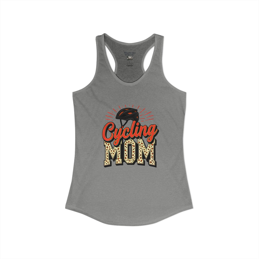 Personalized Cycling Mom Racerback Tank – Personalized Name & Number Option | Lightweight Women’s Cycling Tank TopCycling Racerback Tank - Magnolia Wild SC