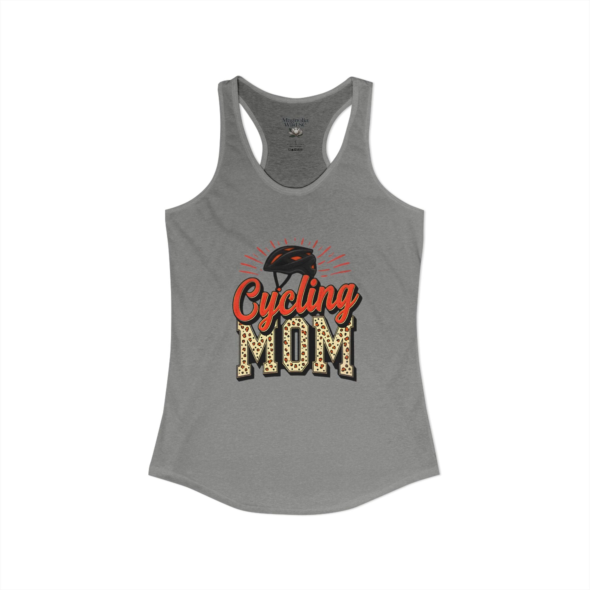 Personalized Cycling Mom Racerback Tank – Personalized Name & Number Option | Lightweight Women’s Cycling Tank TopCycling Racerback Tank - Magnolia Wild SC