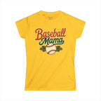 Retro Baseball Mom Tee - Magnolia Wild SC