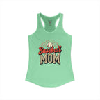 Baseball Mom Racerback Tank – Personalized Name & Number Option
