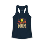 Mom Tennis Mom Racerback Tank – Personalized Name & Number Option | Lightweight Women’s Tennis Tank Top - Magnolia Wild SC