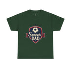 Retro Badge Style: The Vintage Soccer Dad Shield Tee