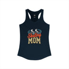 Figure Skating Mom Racerback Tank – Personalized Name & Number Option | Lightweight Women’s Figure Skating Tank Top - Magnolia Wild SC
