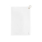 Personalized Golf Towel – Custom Name with Crossed Clubs Design