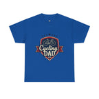 Retro Badge Style: The Vintage Cycling Dad Shield Tee - Magnolia Wild SC