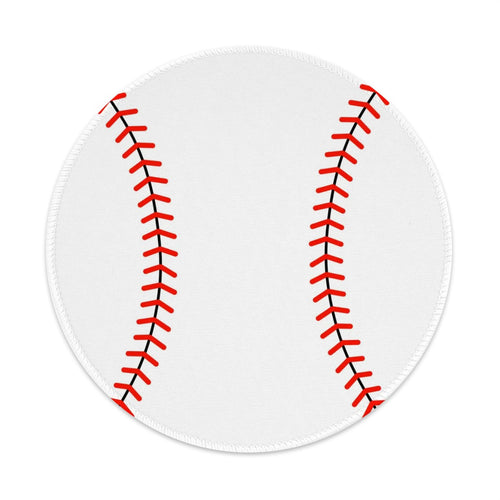 Baseball Mouse Pad – Non-Slip Rubber Base Polyester Mouse Pad - Magnolia Wild SC