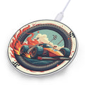 Wireless Charger - Racing Wireless Charging Pad for Fast and Convenient Power - Magnolia Wild SC