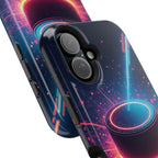 Neon Laser Hockey Puck Impact-Resistant Phone Case - Magnolia Wild SC