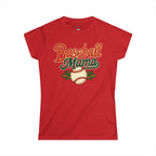 Retro Baseball Mom Tee - Magnolia Wild SC