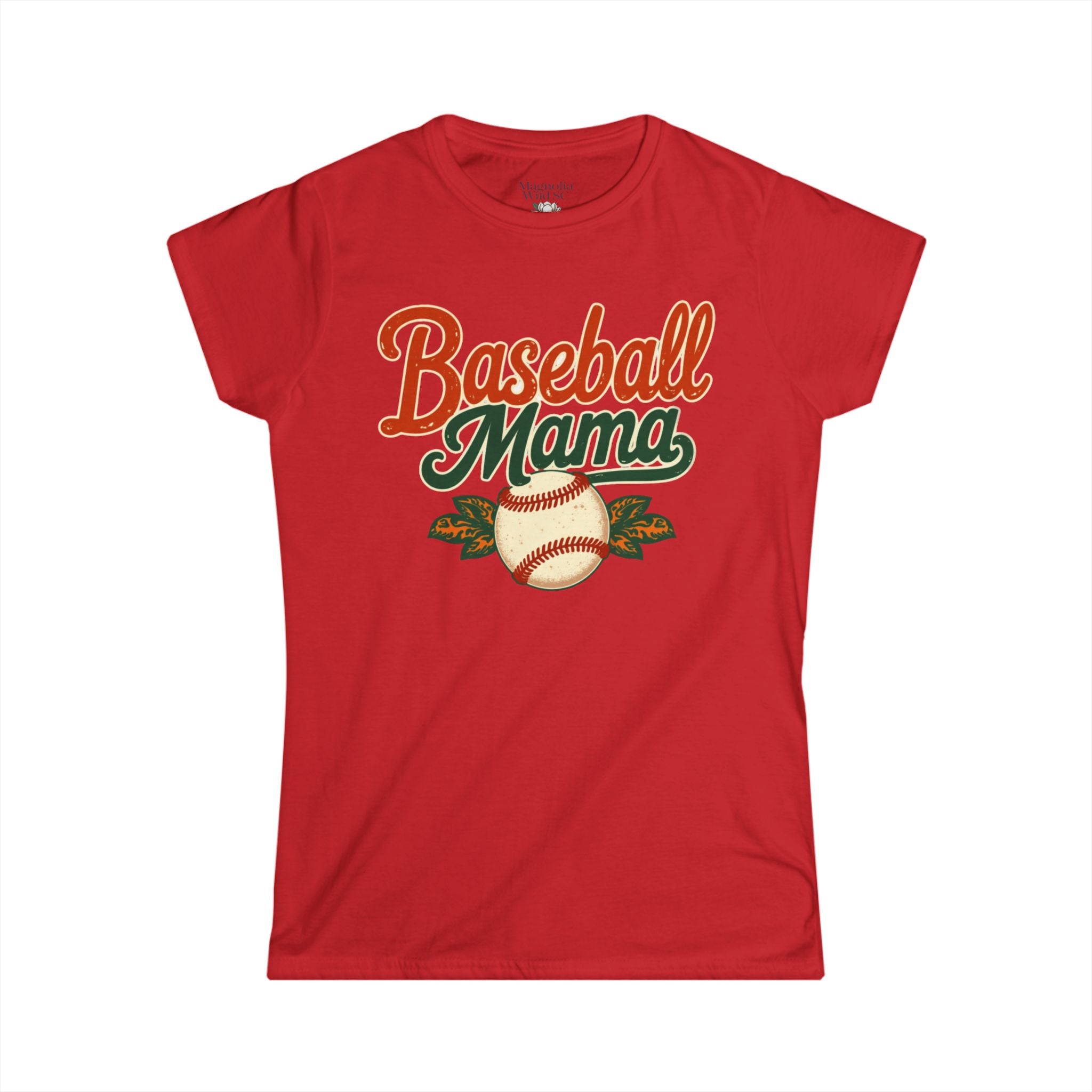 Retro Baseball Mom Tee