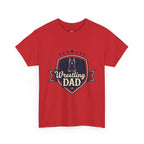 Retro Badge Style: The Vintage Wrestling Dad Shield Tee - Magnolia Wild SC