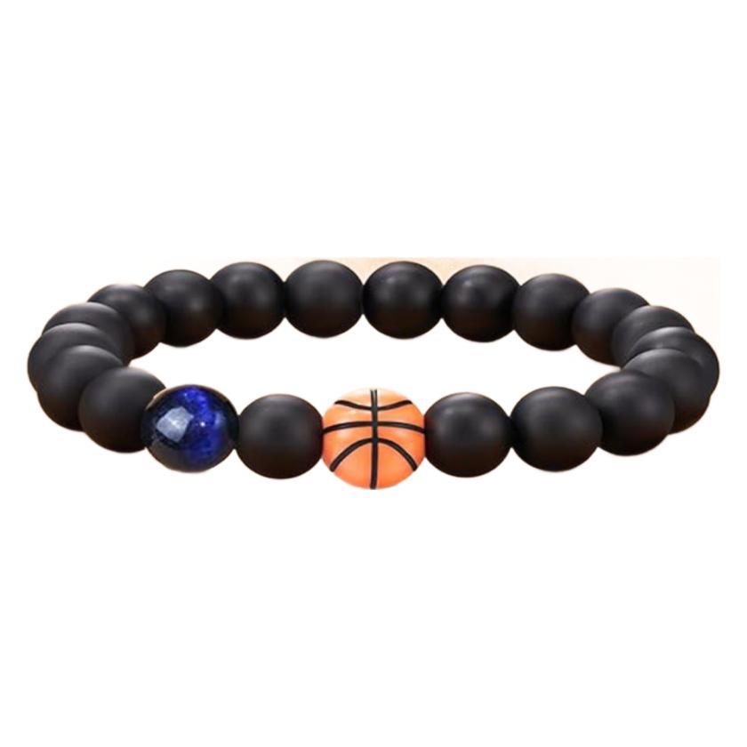 Adjustable Sports Obsidian Bracelet for Athletes and Fans - Magnolia Wild SC