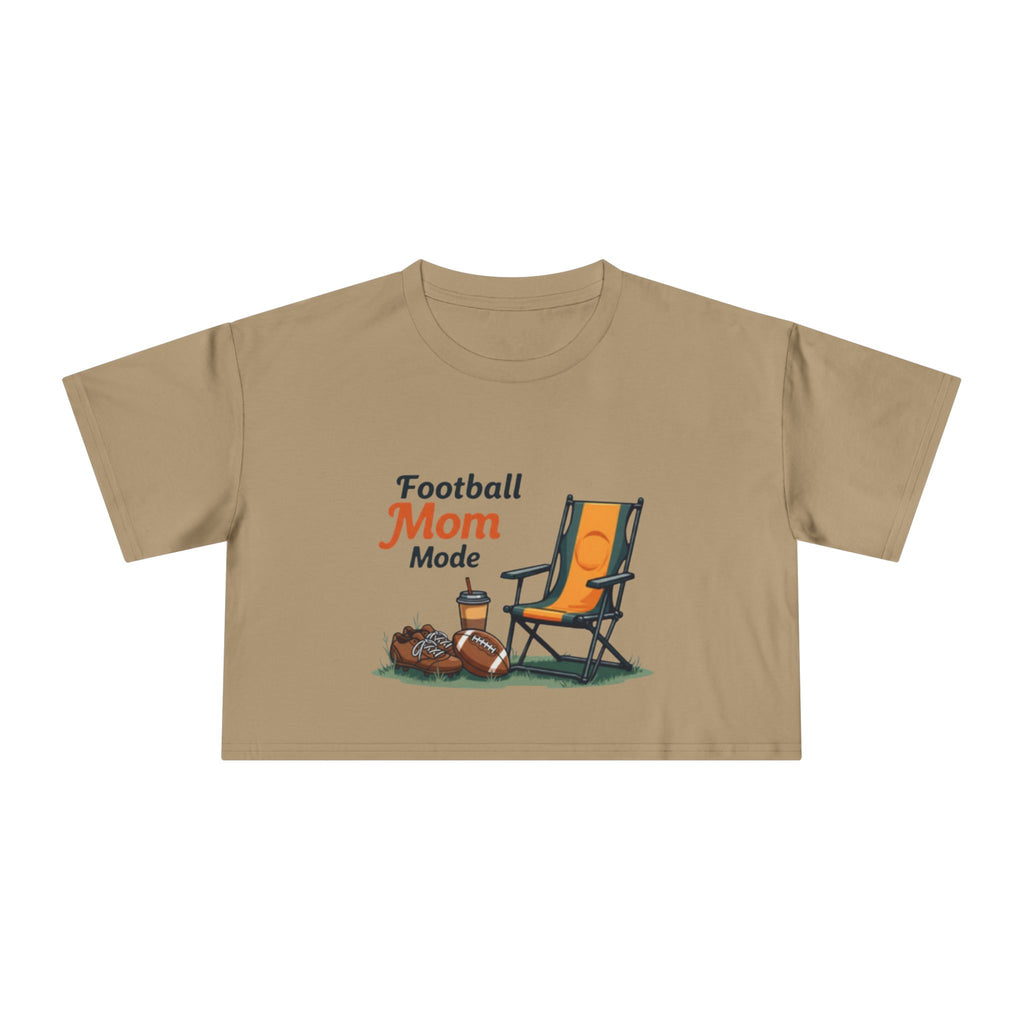 Football Mom Mode Crop Tee - Magnolia Wild SC