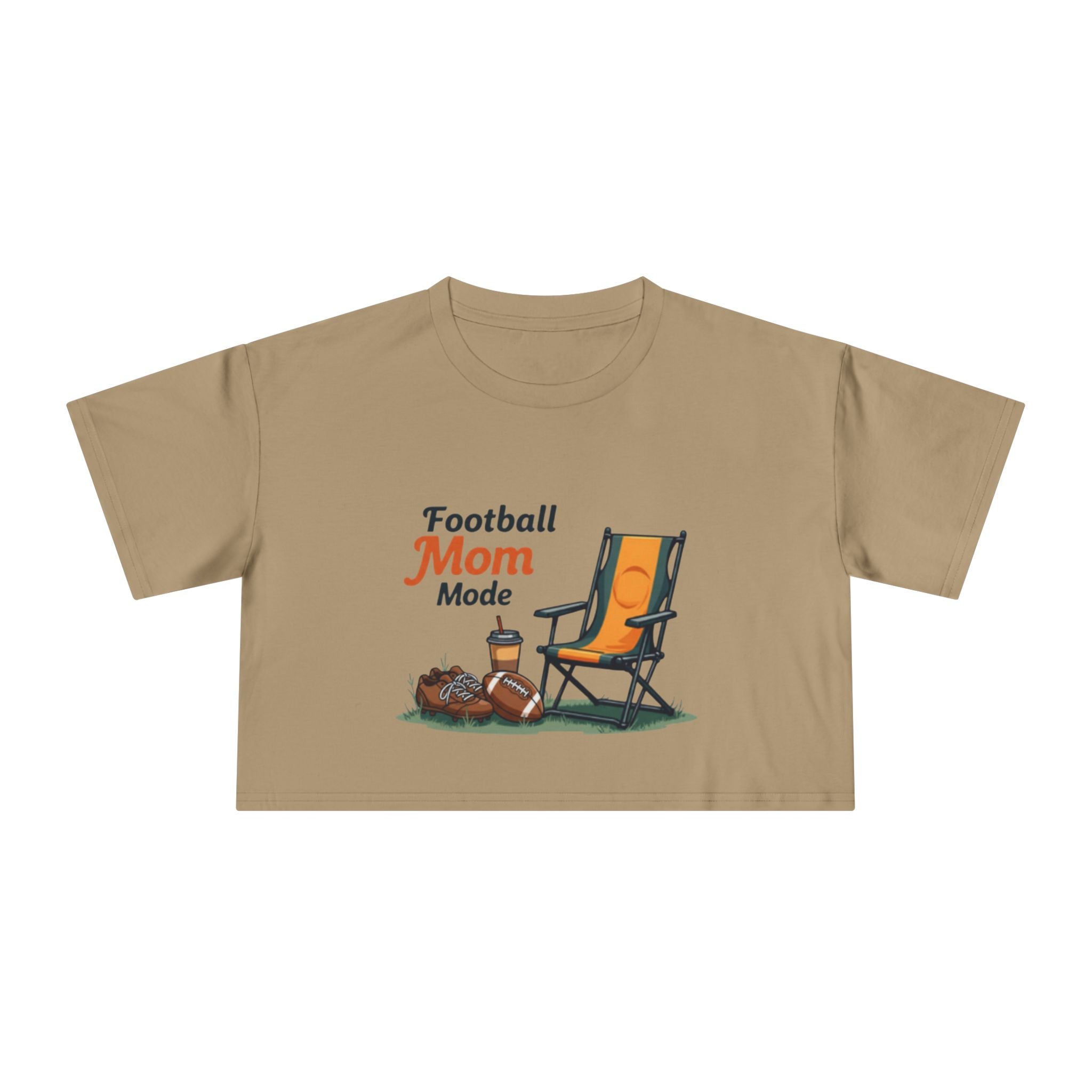 Football Mom Mode Crop Tee - Magnolia Wild SC