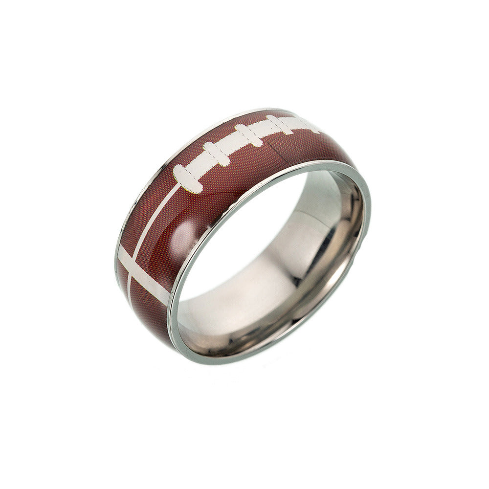 Multi-Sport Titanium Steel Ring - Magnolia Wild SC
