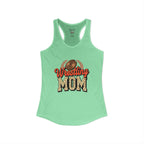 Wrestling Mom Racerback Tank – Personalized Name & Number Option | Lightweight Women’s Wrestling Tank Top - Magnolia Wild SC