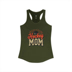 Hockey Mom Racerback Tank – Personalized Name & Number Option