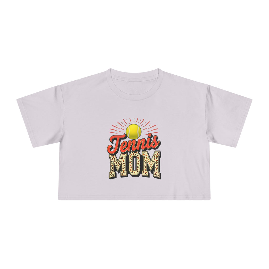 Tennis Mom Cheetah Print Crop Tee - Magnolia Wild SC