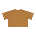 Track Mom Cheetah Print Women's Crop Tee - Magnolia Wild SC