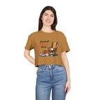 Baseball Mom Mode Crop Tee - Magnolia Wild SC