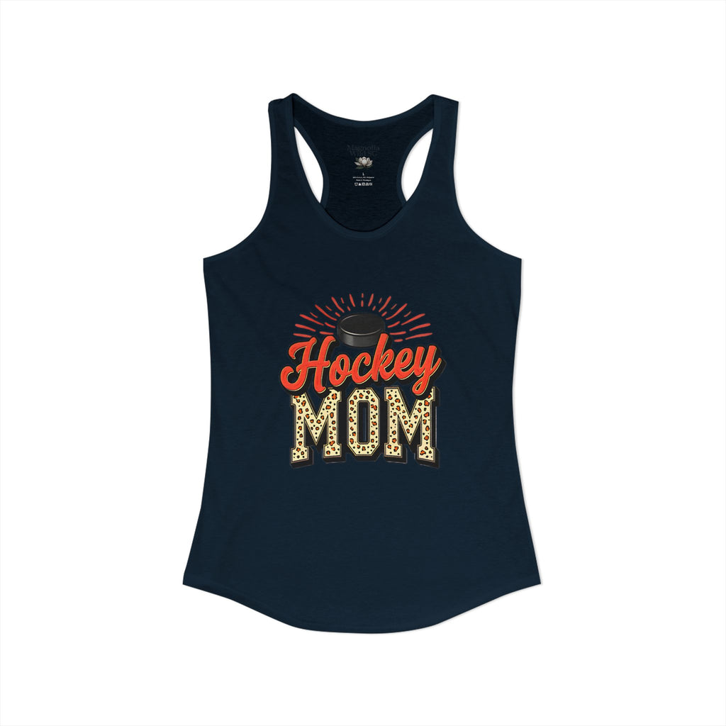 Hockey Mom Racerback Tank – Personalized Name & Number Option - Magnolia Wild SC