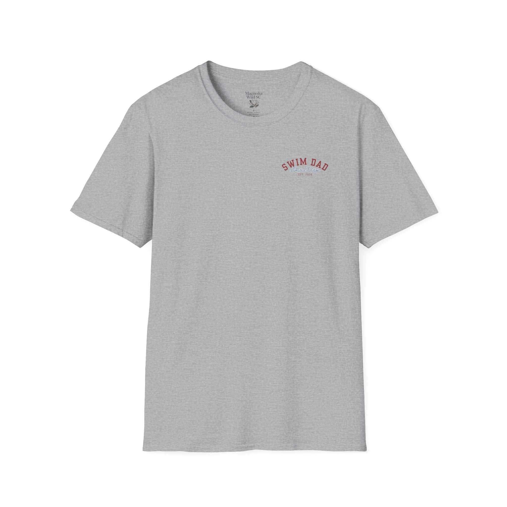 Proud Girl Dad Swim T-Shirt - Perfect Gift for Swim Dads