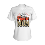 Figure Skating Women's V-Neck Short-Sleeve T-Shirt - Magnolia Wild SC