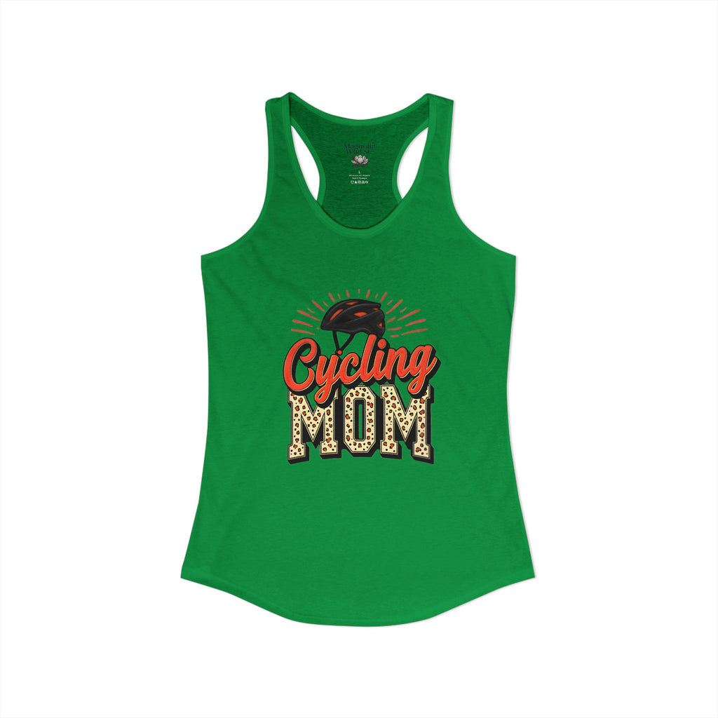 Personalized Cycling Mom Racerback Tank – Personalized Name & Number Option | Lightweight Women’s Cycling Tank TopCycling Racerback Tank - Magnolia Wild SC