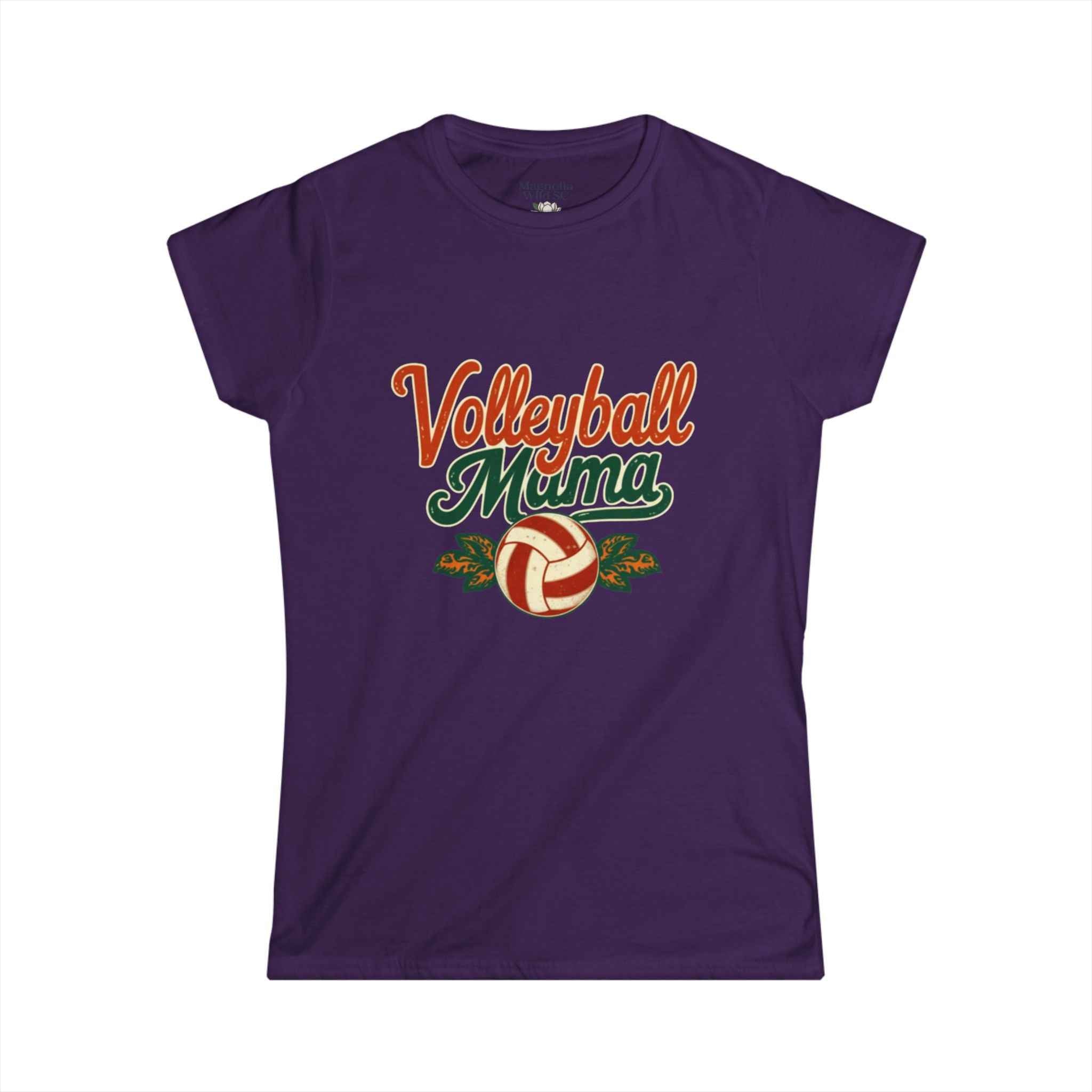 Retro Volleyball Mama Tee