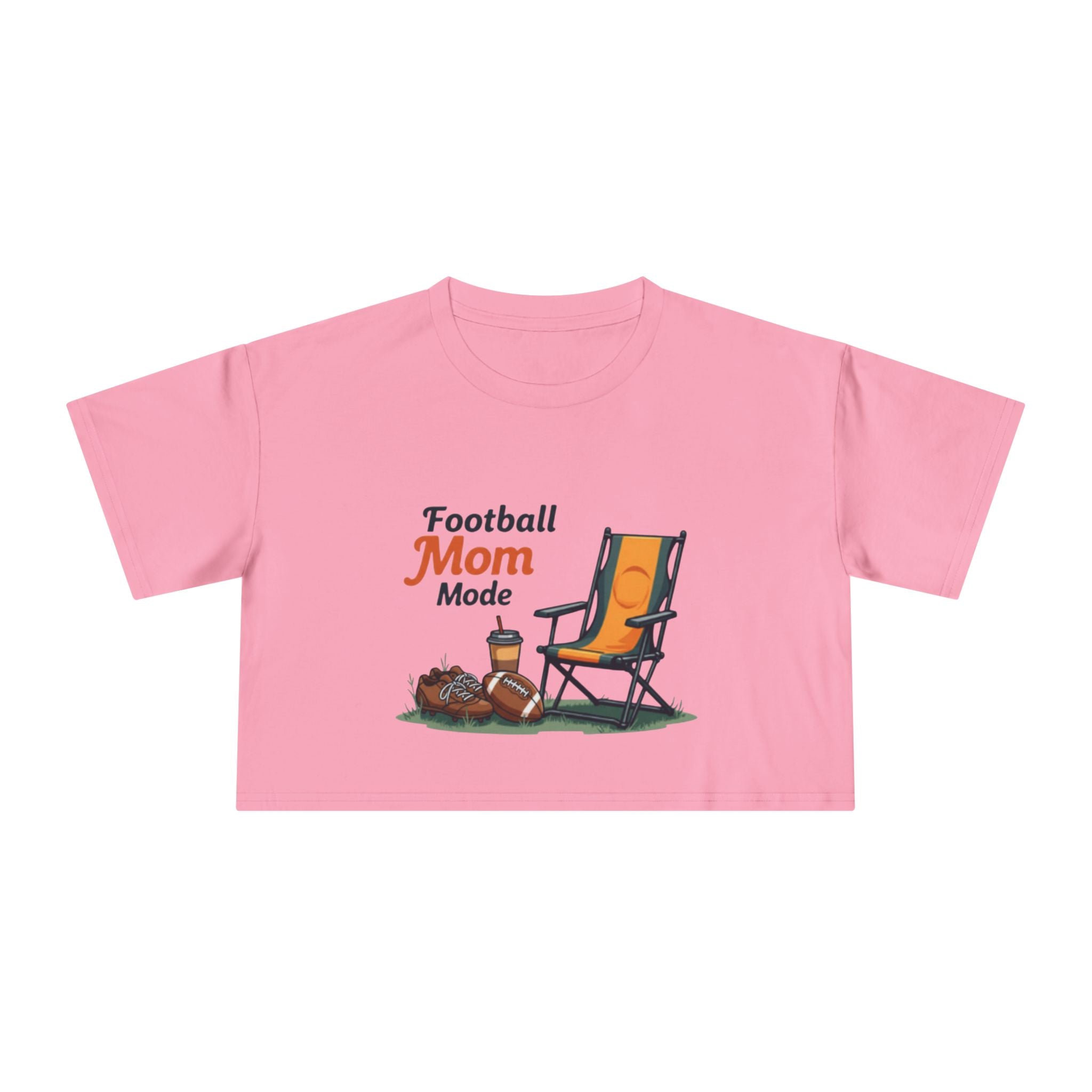 Football Mom Mode Crop Tee - Magnolia Wild SC