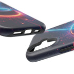 Neon Laser Hockey Puck Impact-Resistant Phone Case - Magnolia Wild SC