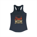Track Mom Racerback Tank – Personalized Name & Number Option