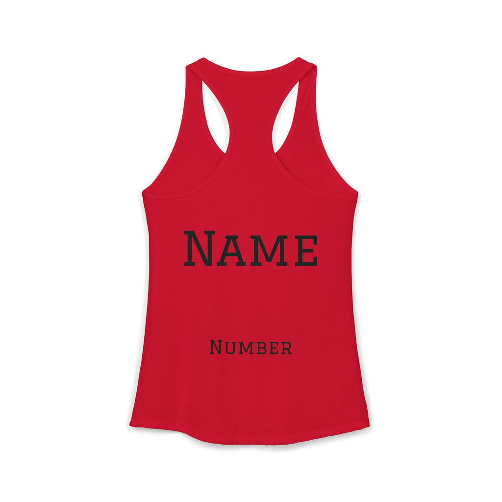 Mom Cross Country Mom Racerback Tank – Personalized Name & Number Option - Magnolia Wild SC