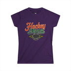 Vintage Inspired Hockey Mama Tee - Magnolia Wild SC