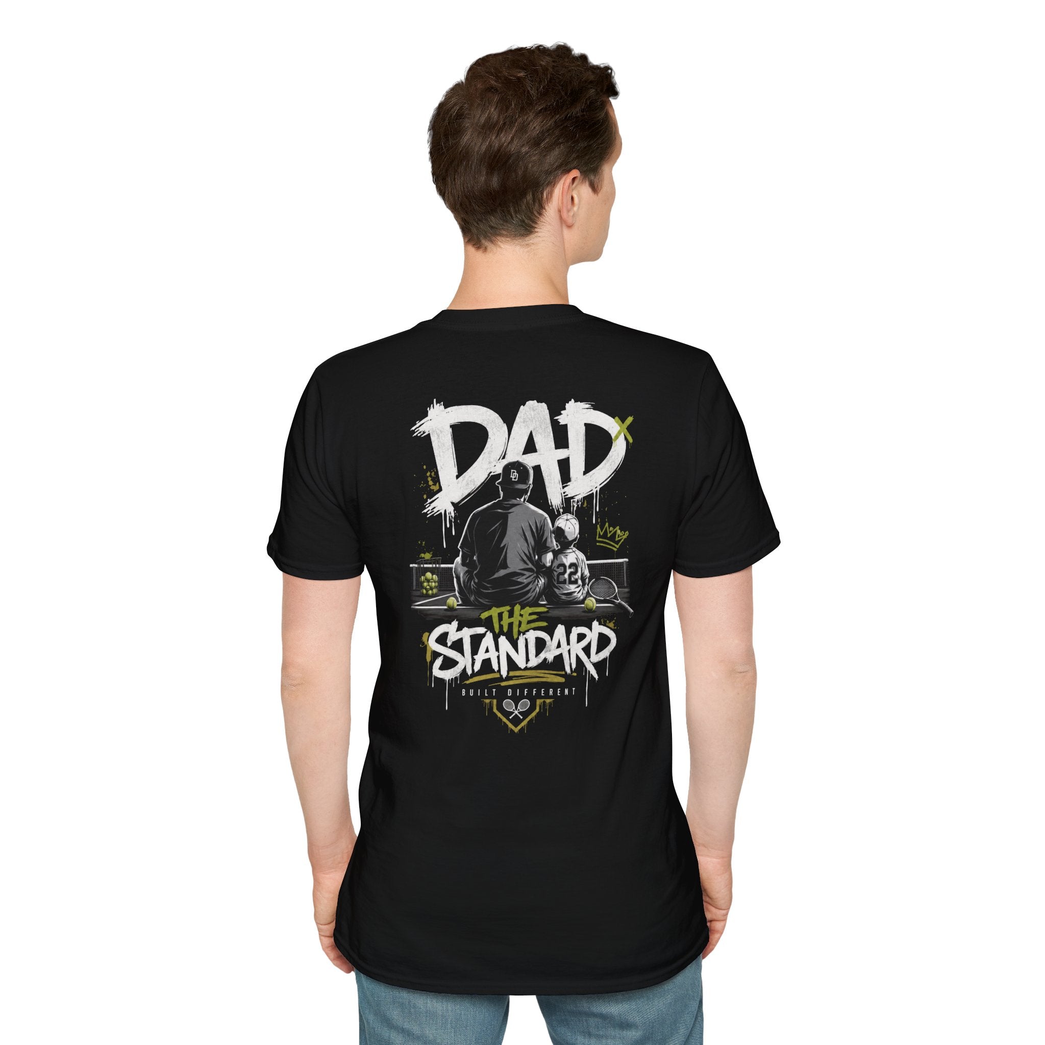 Tennis Dad The Standard T-Shirt — Fatherhood Graphic Tee - Magnolia Wild SC