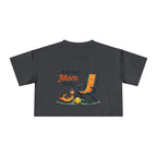 Softball Mom Mode Crop Tee - Magnolia Wild SC