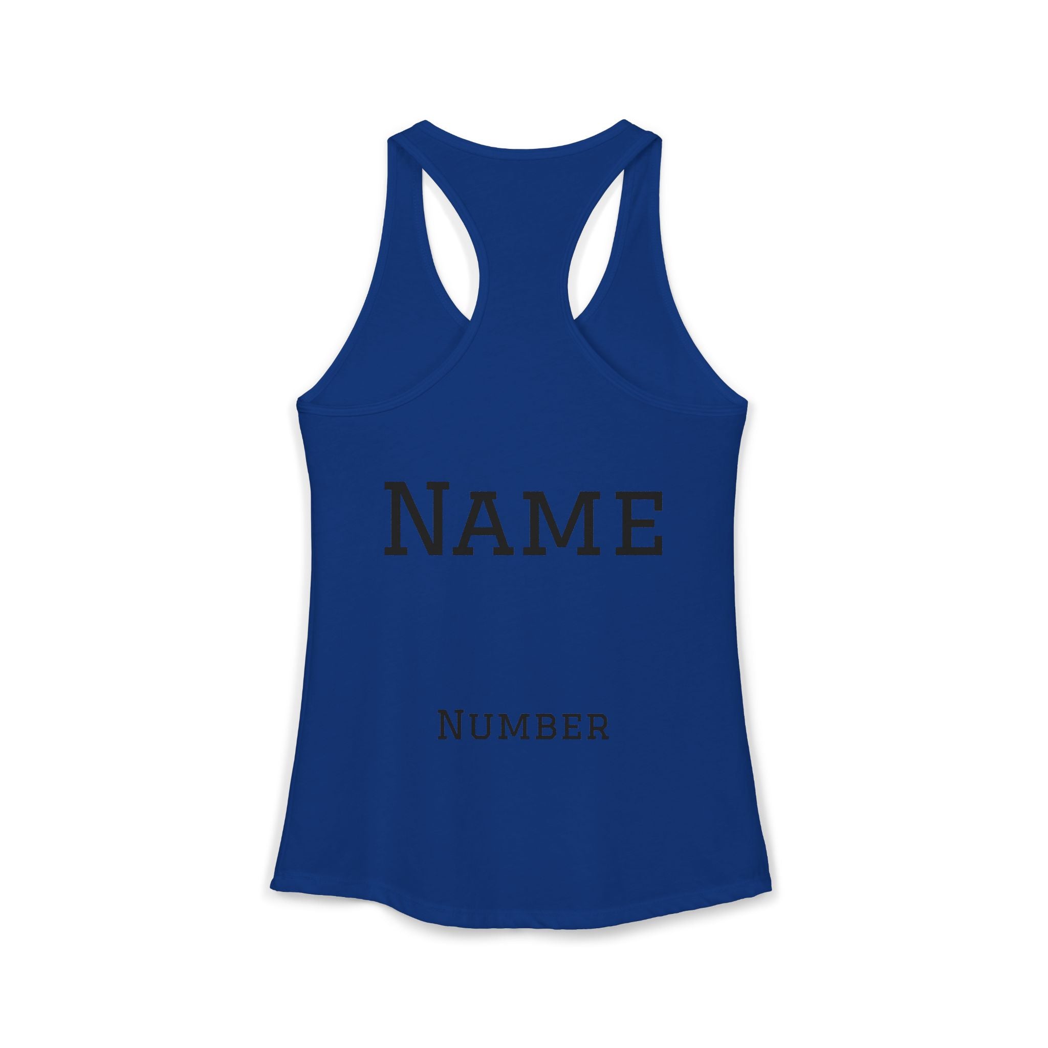 Lacrosse Mom Racerback Tank – Personalized Name & Number Option - Magnolia Wild SC