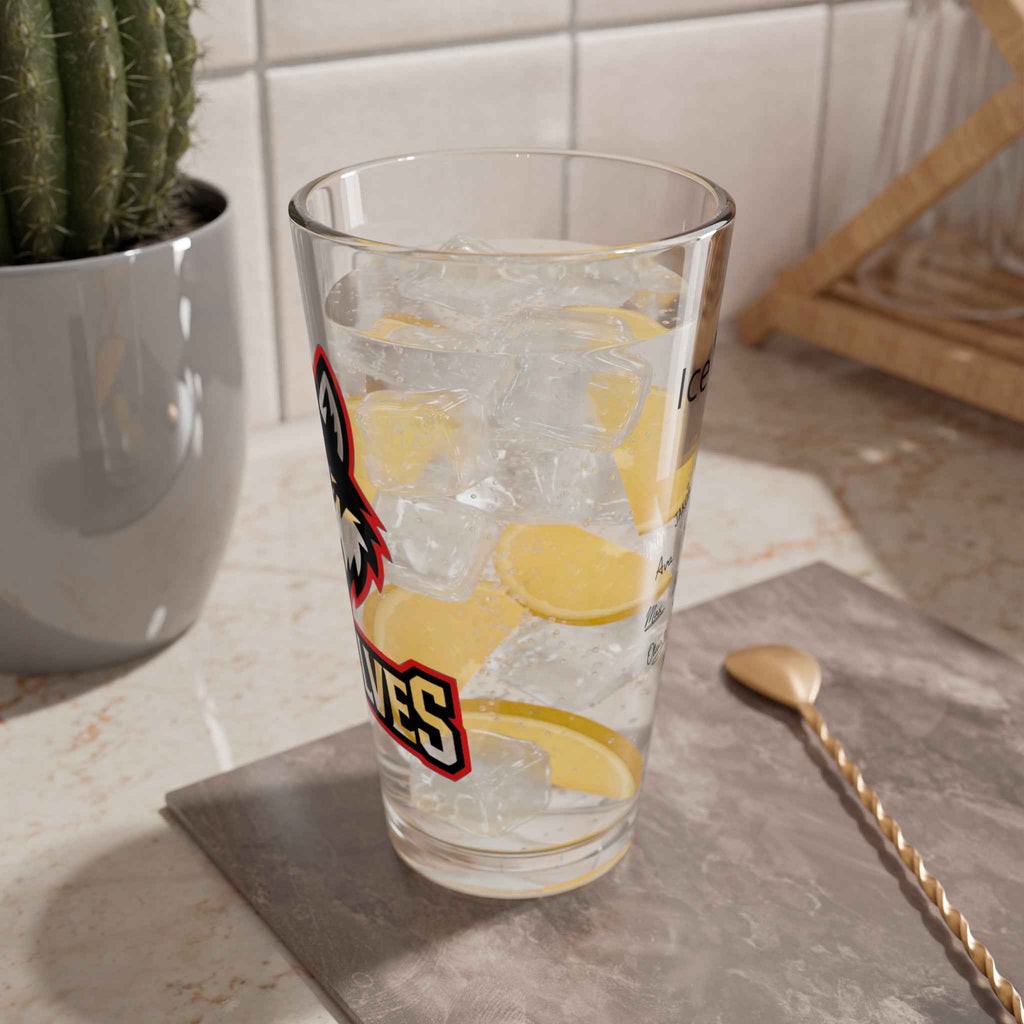 All-Star Team Glass — Personalized Front Logo & Back Message